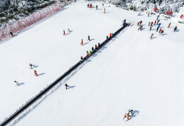 金佛山滑雪場。受訪單位供圖