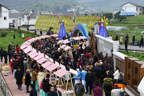 活動現(xiàn)場。涪陵區(qū)江北街道供圖