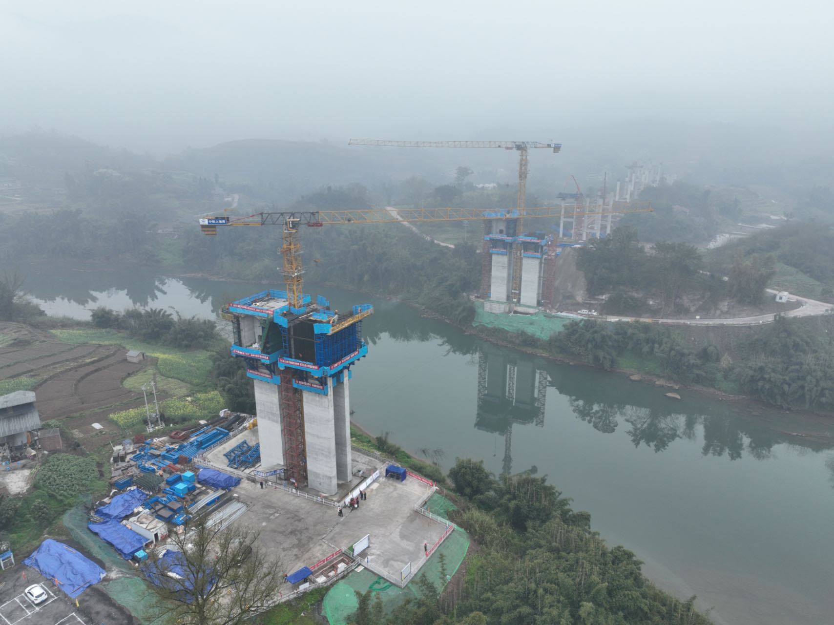 渝赤敘高速公路綦江河特大橋。重慶高速集團(tuán)供圖