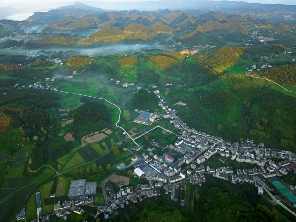 大同鎮(zhèn)夏季平均氣溫25℃ 氣候涼爽宜人。大同鎮(zhèn)供圖