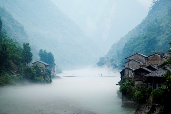 寧廠古鎮(zhèn)。巫溪縣委宣傳部供圖